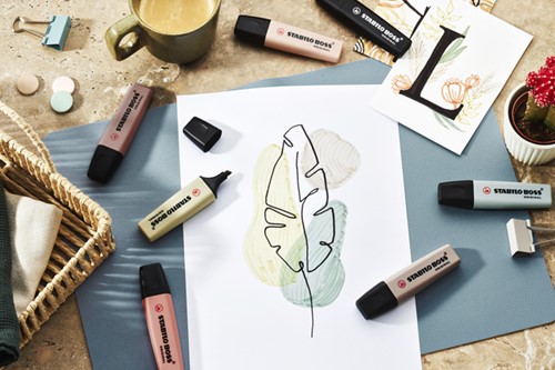 Markeerstift STABILO Boss 70/175 nature sienna 1 Stuk-3