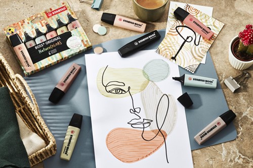 Markeerstift STABILO Boss 70/46 nature zwart 1 Stuk-2
