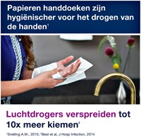 Handdoek Tork H2 Advanced 2laags 212x255mm wit 21 pak-2