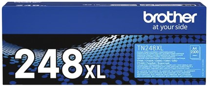 Toner Brother TN-248XLC blauw 1 Stuk