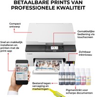 Multifunctional inktjet Canon MAXIFY GX1050 1 Stuk-5
