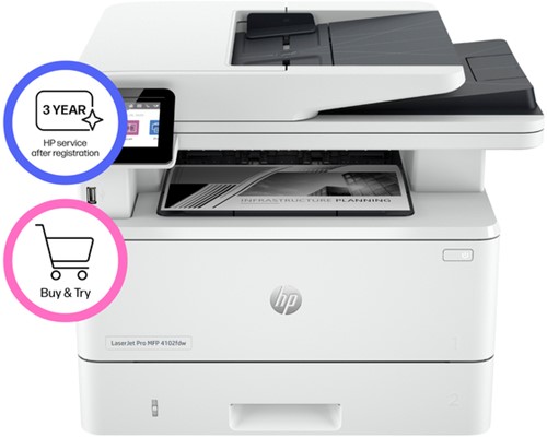 Multifunctional Laser HP laserjet 4102fdw 1 Stuk-2