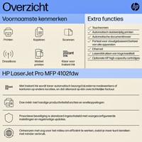 Multifunctional Laser HP laserjet 4102fdw 1 Stuk-2