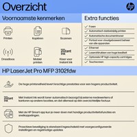 Multifunctional Laser HP laserjet 3102fdw 1 Stuk-2