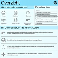 Multifunctional Laser HP Color LaserJet 4302fdw 1 Stuk-2