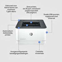Printer laser HP LaserJet 3002dn 1 Stuk-2