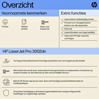 Printer laser HP LaserJet 3002dn 1 Stuk-2