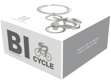 Sleutelhanger Metalmorphosef fiets 1 Stuk-3