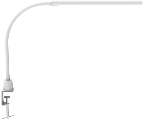 Bureaulamp MAUL Pirro LED dimbaar tafelklem wit 1 Stuk