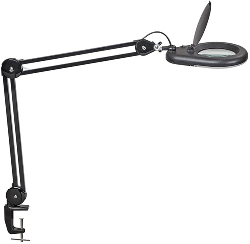 Loeplamp MAUL Viso LED tafelklem zwart 1 Stuk
