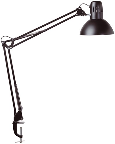 Bureaulamp MAUL Study tafelklem excl.lamp E27 zw 1 Stuk