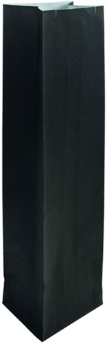 Verpakkingszak IEZZY (wijn)flessen 10x8x41cm zwart 50 Zak