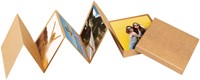 Leporello box walther 11 foto 10x10 kraft 1 Stuk-2
