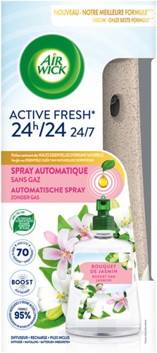 Luchtverfrisser AirWick AF Jasmine B Kit 228ml 1 Stuk