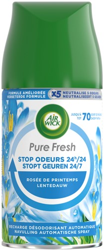 Luchtverfrisser AirWick PF Lentedauw refill 250ml 250 Milliliter