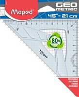 Geodriehoek Maped Geometric 21cm 1 Stuk