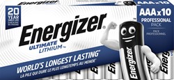 Batterij Energizer Ultimate Lithium 10x AAA 10 Stuk