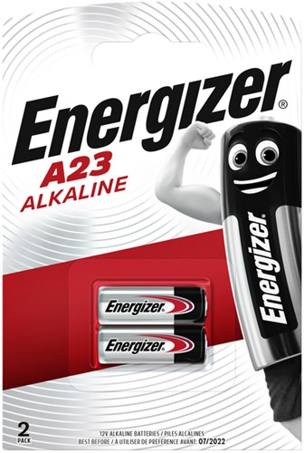 Batterij Energizer A23 alkaline 2st 2 Stuk