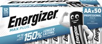 Batterij Energizer Max Plus 50x AA alkaline 50 Stuk