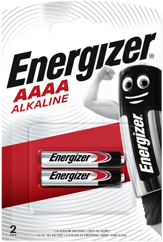 Batterij Energizer AAAA LR61 alkaline 2st 2 Stuk