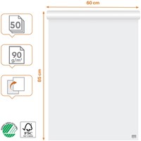 Flipoverpapier Nobo premium 60x85cm dubbelzijdig 1 Stuk-1