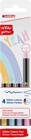Fineliner edding 1200 F 4st glitter pastel ass 4 Stuk