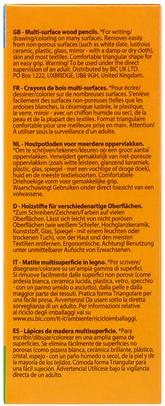 Whiteboardpotlood BicKids Multi Surface blauw 12 Stuk-2