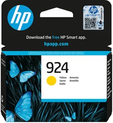 Inktcartridge HP 4K0U5NE 924 geel 1 Stuk