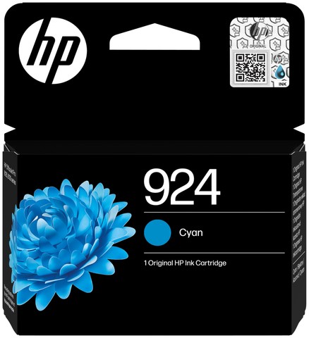 Inktcartridge HP 4K0U3NE 924 blauw 1 Stuk