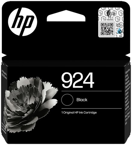 Inktcartridge HP 4K0U6NE 924 zwart 1 Stuk