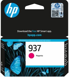 Inktcartridge HP 4S6W3NE 937 rood 1 Stuk
