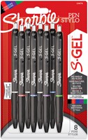 Gelschrijver Sharpie S-gel M 8st assorti 8 Stuk
