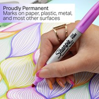 Viltstift Sharpie Glampop F 24st assorti 24 Stuk-1