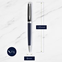 Balpen Waterman Hemisp Colour Block CT M zw-bl 1 Stuk-2