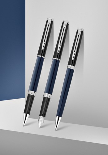 Balpen Waterman Hemisp Colour Block CT M zw-bl 1 Stuk-3