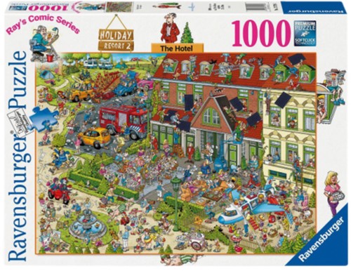 Puzzel Holiday resort 2 The hotel 1000st 1 Stuk