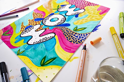 Viltstift STABILO Pen 68/32 Max donkerblauw 1 Stuk-3