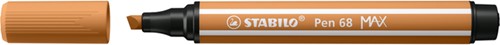 Viltstift STABILO Pen 68/89 Max donker oker 1 Stuk