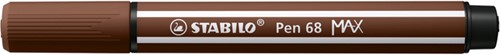 Viltstift STABILO Pen 68/45 Max bruin 1 Stuk-2