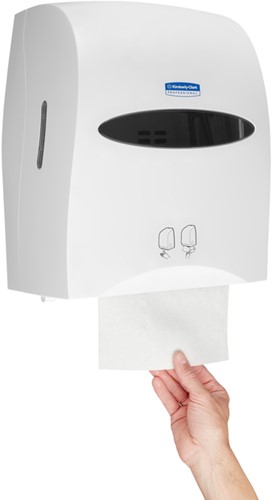 Handdoekroldispenser Kimberly Clark elektrisch wit 1 Stuk-1