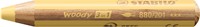 Kleurpotlood STABILO 880 woody 3 in 1 pastel geel 1 Stuk