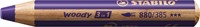 Kleurpotlood STABILO 880 woody 3 in 1 violet 1 Stuk