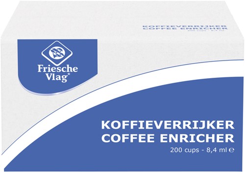 Koffiemelk Friesche Vlag aluminium cupjes 200st 200 Stuk
