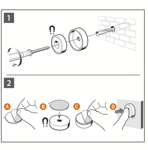 Whiteboard Nobo frameloos modulair 60x45cm 1 Stuk-6