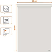 Flipoverpapier Nobo gerecycled 58x81cm plano 1 Stuk-3