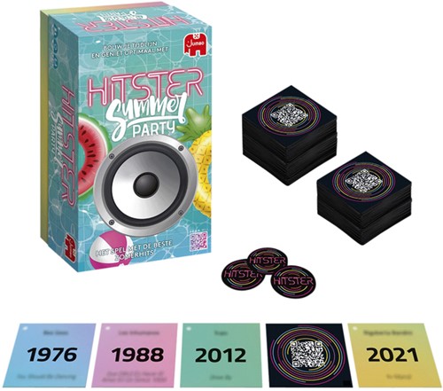 Muziekspel Hitster Summer 16+ 1 Stuk-2