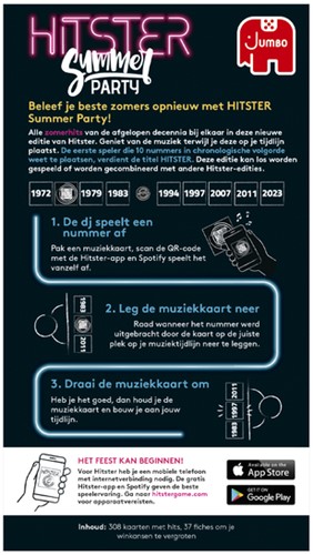 Muziekspel Hitster Summer 16+ 1 Stuk-2