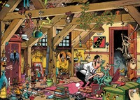 Puzzel JvH Oldtimers - De Vrijgezel 1000st 1 Stuk-1