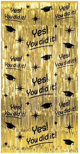 Classy Party Curtain You did it 1 Stuk