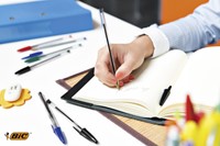 Balpen Bic Cristal M 5st assorti 5 Stuk-2